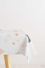 Üçgen Geometrik Dijital Baskılı Masa Örtüsü - Görsel 2