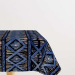 Sari Mavi Etnik Desenli Masaörtüsü CGH238-MS