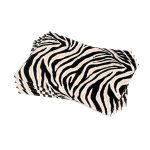 Siyah Bej Zebra Desenli Dijital Baskı Amerikan Servisi 4'lü Set CGH348-AS