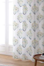 Beyaz Damask Dijital Baskılı Perde CGH497-PR - Görsel 2