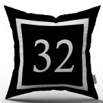 Rakamlı Dijital Baskı Kırlent Kılıfı 32