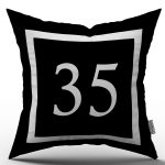 Rakamlı Dijital Baskı Kırlent Kılıfı 35