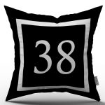 Rakamlı Dijital Baskı Kırlent Kılıfı 38
