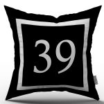 Rakamlı Dijital Baskı Kırlent Kılıfı 39