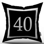Rakamlı Dijital Baskı Kırlent Kılıfı 40