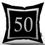 Rakamlı Dijital Baskı Kırlent Kılıfı 50
