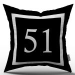 Rakamlı Dijital Baskı Kırlent Kılıfı 51