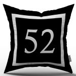 Rakamlı Dijital Baskı Kırlent Kılıfı 52