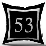 Rakamlı Dijital Baskı Kırlent Kılıfı 53