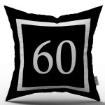 Rakamlı Dijital Baskı Kırlent Kılıfı 60