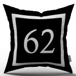 Rakamlı Dijital Baskı Kırlent Kılıfı 62