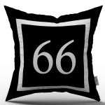Rakamlı Dijital Baskı Kırlent Kılıfı 66