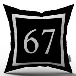 Rakamlı Dijital Baskı Kırlent Kılıfı 67
