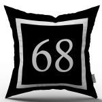 Rakamlı Dijital Baskı Kırlent Kılıfı 68
