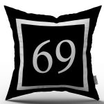 Rakamlı Dijital Baskı Kırlent Kılıfı 69