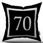 Rakamlı Dijital Baskı Kırlent Kılıfı 70