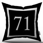 Rakamlı Dijital Baskı Kırlent Kılıfı 71