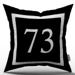 Rakamlı Dijital Baskı Kırlent Kılıfı 73