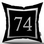 Rakamlı Dijital Baskı Kırlent Kılıfı 74