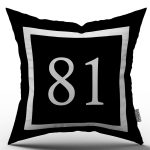Rakamlı Dijital Baskı Kırlent Kılıfı 81
