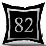 Rakamlı Dijital Baskı Kırlent Kılıfı 82