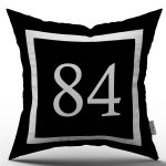 Rakamlı Dijital Baskı Kırlent Kılıfı 84