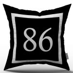 Rakamlı Dijital Baskı Kırlent Kılıfı 86