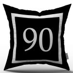 Rakamlı Dijital Baskı Kırlent Kılıfı 90