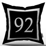 Rakamlı Dijital Baskı Kırlent Kılıfı 92