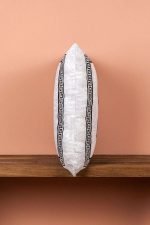 Çift Taraflı Dijital Baskılı Harfli Kırlent Kılıfı  L Harfi - Görsel 3